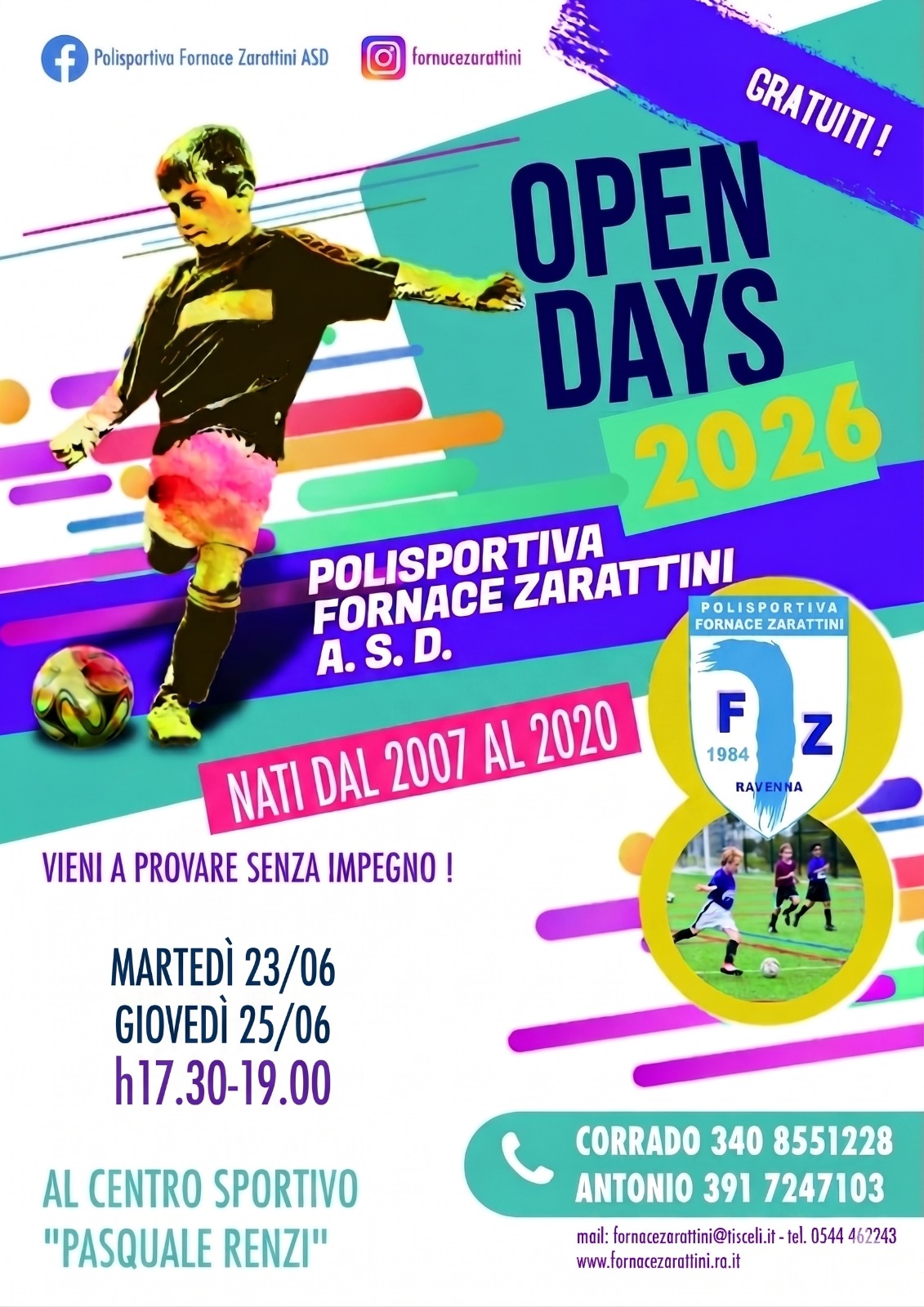 Open Day 2026: Vieni a provare con noi!